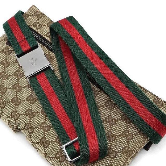 ◆ 本物 美品 ◆ GUCCI グッチ ウエストバッグ ウエストポーチ ボディバッグ シェリー 茶 GG 保存袋 人気 28566 < ブランド  ◆ 本物 美品 ◆ GUCCI グッチ ウエストバッグ ウエストポーチ ボディバッグ シェリー 茶 GG 保存袋 人気 28566 < ブランドの