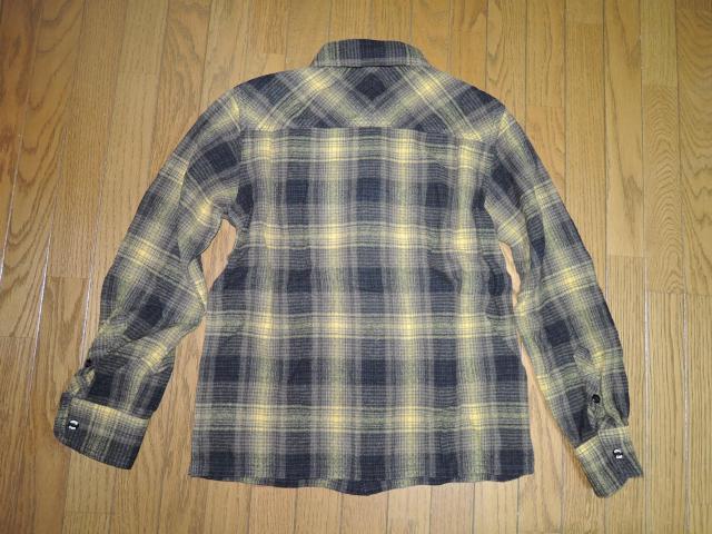 NEIGHBORHOOD ネイバーフッド B&C チェック ネルシャツ S 黒黄色 ウール 長袖シャツ < ブランド  NEIGHBORHOOD ネイバーフッド B&C チェック ネルシャツ S 黒黄色 ウール 長袖シャツ < ブランドの