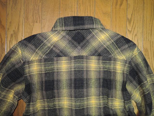 NEIGHBORHOOD ネイバーフッド B&C チェック ネルシャツ S 黒黄色 ウール 長袖シャツ < ブランド  NEIGHBORHOOD ネイバーフッド B&C チェック ネルシャツ S 黒黄色 ウール 長袖シャツ < ブランドの