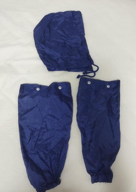 シャカシャカ シャイニーブルーネイビー レイングッズ 取り付け用フード 袖 のみ < 男性ファッション  シャカシャカ シャイニーブルーネイビー レイングッズ 取り付け用フード 袖 のみ  < 男性ファッションの