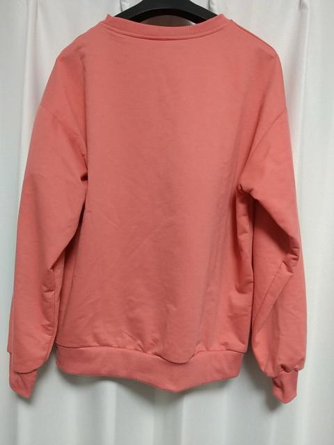 D・Z fashion プリント スウェット系 トレーナー Mサイズ ピンク系 カットソー アメカジ カジュアル 古着屋 メンズ < 男性ファッション  D・Z fashion プリント スウェット系 トレーナー Mサイズ ピンク系 カットソー アメカジ カジュアル 古着屋 メンズ < 男性ファッションの