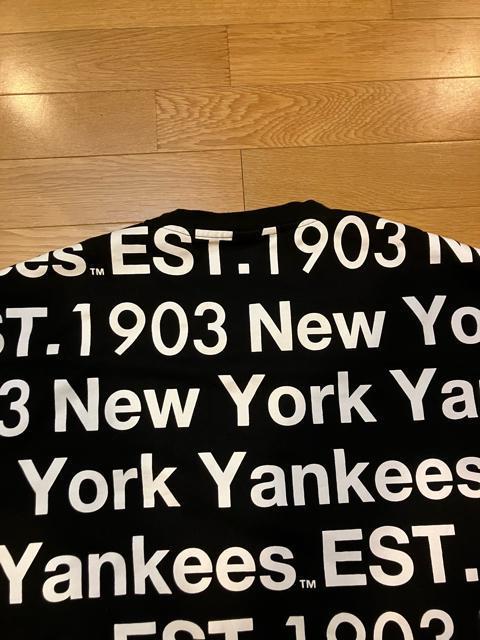 ニューヨーク・ヤンキース 総柄Tシャツ 大きいsize2XL used美品 < 男性ファッション  ニューヨーク・ヤンキース 総柄Tシャツ 大きいsize2XL used美品 < 男性ファッションの