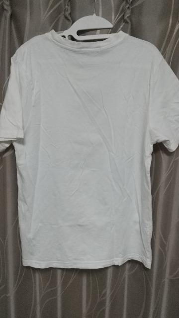 白のTシャツ★前プリント★Mサイズ < 男性ファッション 白のTシャツ★前プリント★Mサイズ < 男性ファッションの