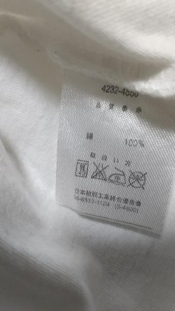 白のTシャツ★前プリント★Mサイズ < 男性ファッション 白のTシャツ★前プリント★Mサイズ < 男性ファッションの