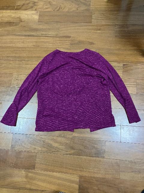 美品 パープルのカーディガン < 女性ファッション  美品 パープルのカーディガン < 女性ファッションの