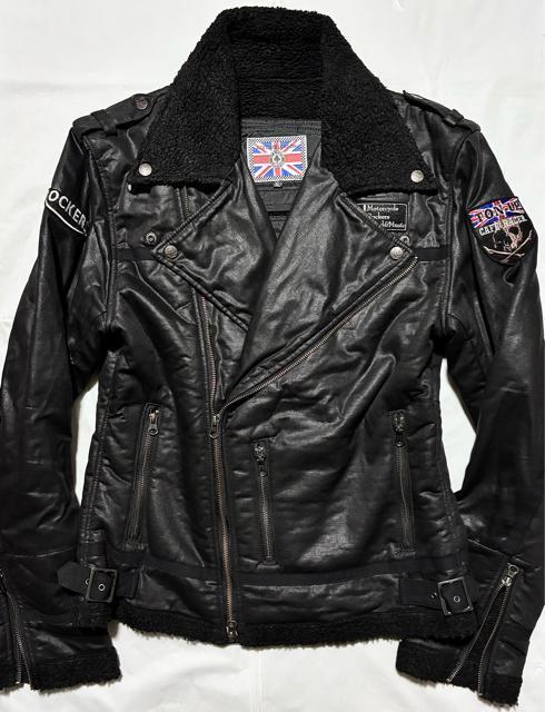 美品 ACE CAFE LONDON エースカフェ 定価4万円程 ライダース ジャケット XL スカル ロック バイカーミリタリー < 男性ファッション 美品 ACE CAFE LONDON エースカフェ 定価4万円程 ライダース ジャケット XL スカル ロック バイカーミリタリー < 男性ファッションの