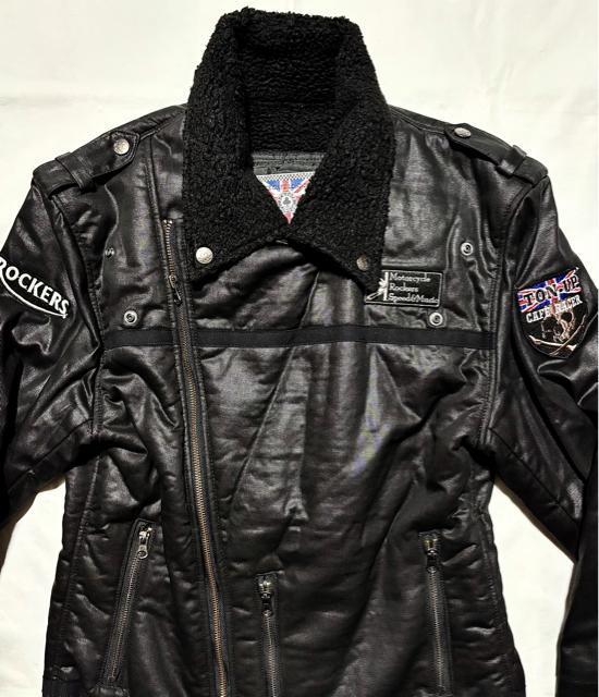 美品 ACE CAFE LONDON エースカフェ 定価4万円程 ライダース ジャケット XL スカル ロック バイカーミリタリー < 男性ファッション 美品 ACE CAFE LONDON エースカフェ 定価4万円程 ライダース ジャケット XL スカル ロック バイカーミリタリー < 男性ファッションの