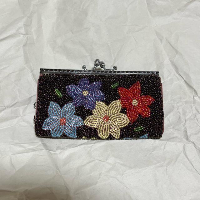 【アンティーク】【ビーズ】 がま口 / コインケース / ミニ財布 < 女性ファッション 【アンティーク】【ビーズ】 がま口 / コインケース / ミニ財布 < 女性ファッションの