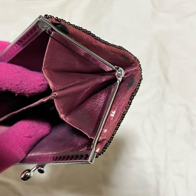 【アンティーク】【ビーズ】 がま口 / コインケース / ミニ財布 < 女性ファッション 【アンティーク】【ビーズ】 がま口 / コインケース / ミニ財布 < 女性ファッションの