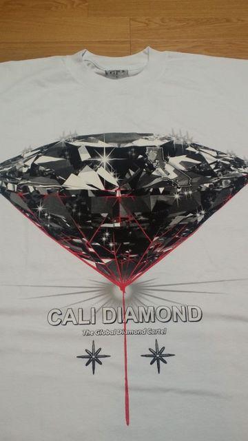 LA直輸入 CALIFORNIA DIAMOND 白ホワイト サイズ2XL XXL AC < 男性ファッション  LA直輸入 CALIFORNIA DIAMOND 白ホワイト サイズ2XL XXL AC < 男性ファッションの