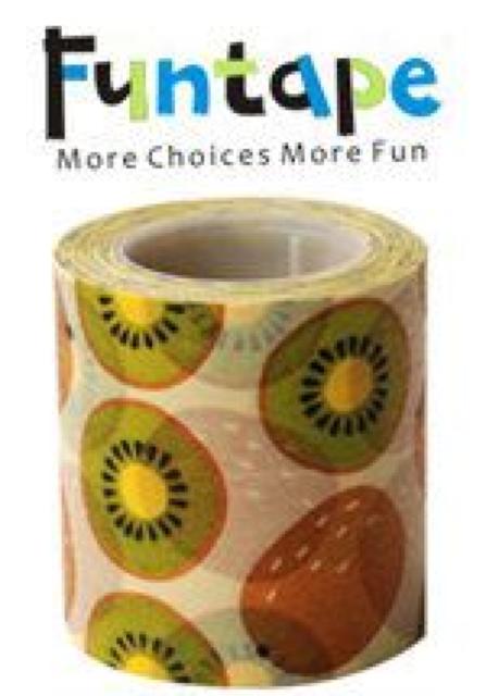 台湾文具Funtapeマスキングテープキウイ5cm幅15メートル < インテリア/ライフ  台湾文具Funtapeマスキングテープキウイ5cm幅15メートル < インテリア/ライフの