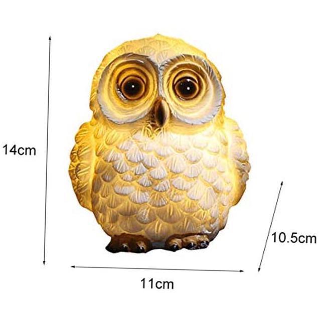 2個セット 可愛い光るフクロウ ソーラーライト LEDガーデンライト 防水 屋外 装飾 庭 < ペット/手芸/園芸  2個セット 可愛い光るフクロウ ソーラーライト LEDガーデンライト 防水 屋外 装飾 庭 < ペット/手芸/園芸の