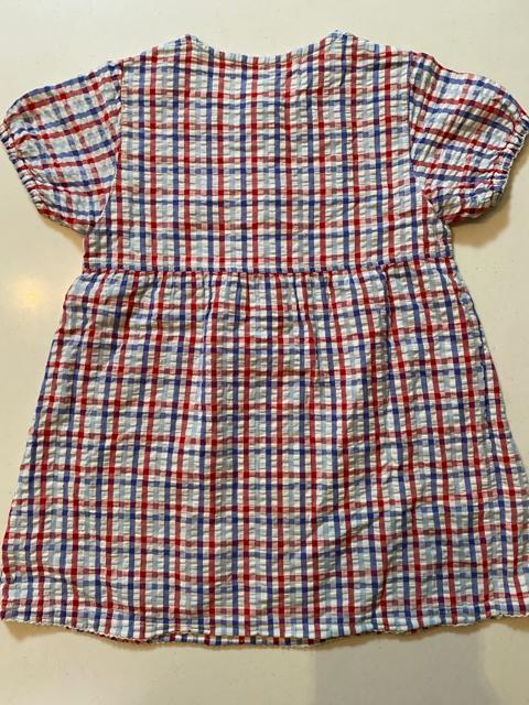 匿名配送 personskids   サイズ100 半袖ワンピース  チェック柄 < キッズ/ベビー  匿名配送 personskids   サイズ100 半袖ワンピース  チェック柄 < キッズ/ベビーの
