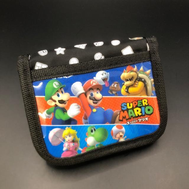 即決 スーパーマリオ 二つ折り財布 ウォレット < キッズ/ベビー 即決 スーパーマリオ 二つ折り財布 ウォレット < キッズ/ベビーの