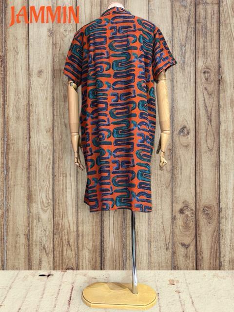 アジアン柄チュニック エスニック アジアン ヒッピー ゆったり チュニック < 女性ファッション アジアン柄チュニック エスニック アジアン ヒッピー ゆったり チュニック < 女性ファッションの