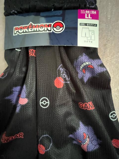 LLサイズ!高貴紳士的!ポケットモンスター柄!サラッとメッシュ素材!シワに、ならない!後ポケット付き!前閉じ!ひざ下丈!ステテコ! < 男性ファッション  LLサイズ!高貴紳士的!ポケットモンスター柄!サラッとメッシュ素材!シワに、ならない!後ポケット付き!前閉じ!ひざ下丈!ステテコ! < 男性ファッションの