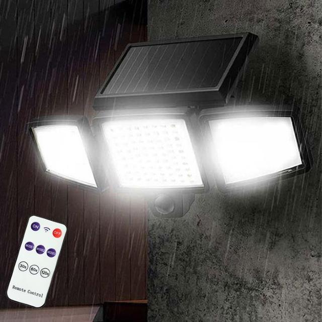 ★高輝度★ 人感センサーライト リモコン付 IP65 防水 防塵 6500K < インテリア/ライフ  ★高輝度★ 人感センサーライト リモコン付 IP65 防水 防塵 6500K  < インテリア/ライフの