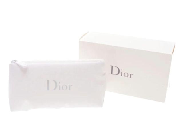 クリスチャンディオール ノベルティ コスメポーチ ホワイト ホログラムロゴ Dior ビューティー【正規品】 < ブランド クリスチャンディオール ノベルティ コスメポーチ ホワイト ホログラムロゴ Dior ビューティー【正規品】 < ブランドの