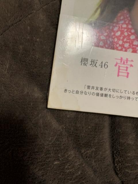タンス整理品 新品未開封 元櫻坂46 菅井友香さん 写真集 送料込み < タレントグッズ  タンス整理品 新品未開封 元櫻坂46 菅井友香さん 写真集 送料込み < タレントグッズの