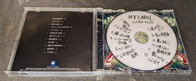 FUMIYA FUJII t~ MY CAROL }C L і  ig Wj[q C E  ^gObY 