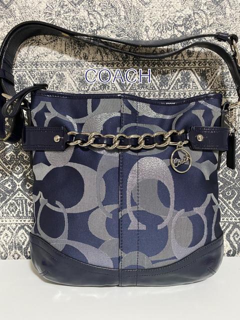 【美品】COACH コーチ F19820 シグネチャー ワンショルダーバッグ < ブランド  【美品】COACH コーチ F19820 シグネチャー ワンショルダーバッグ  < ブランドの