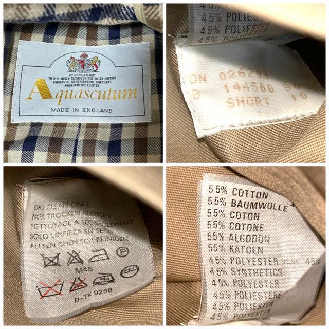 ɔi Aquascutum ANAXL[^ g`R[g Ci[t  uh 