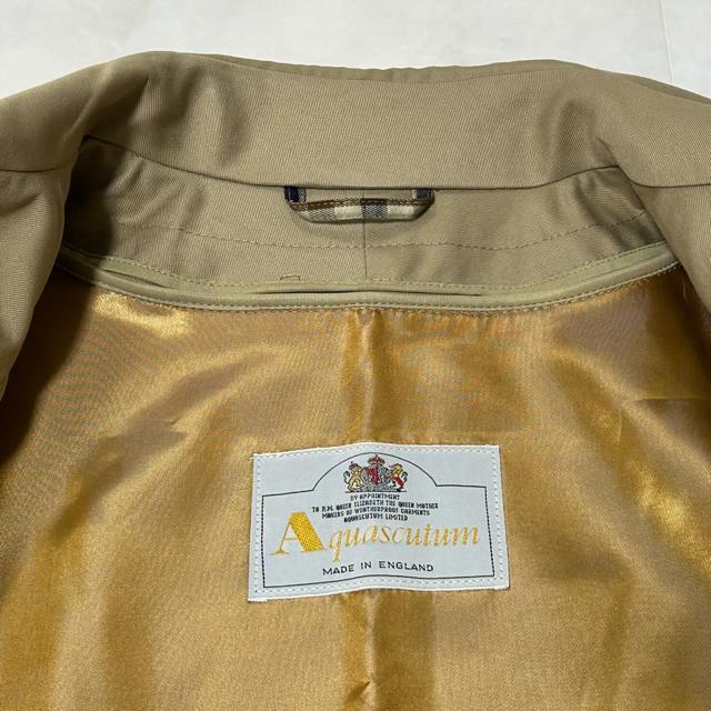 ɔi Aquascutum ANAXL[^ g`R[g Ci[t  uh 