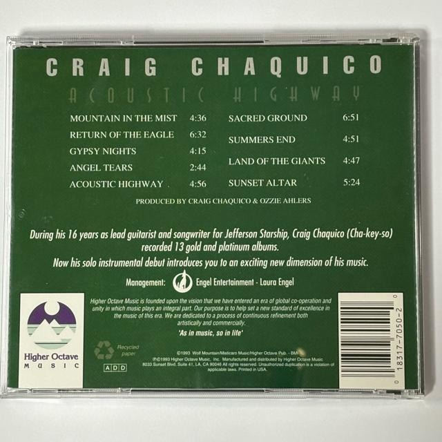 Craig Chaquico / Acoustic Highway < CD/DVD/ビデオ  Craig Chaquico / Acoustic Highway < CD/DVD/ビデオの