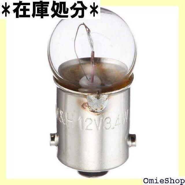 M&Hマツシマ 電球 12V3.4W クリアー G10 BA9S 2個入 A7113 ライト バルブ 392 < 自動車/バイク M&Hマツシマ 電球 12V3.4W クリアー G10 BA9S 2個入 A7113 ライト バルブ 392 < 自動車/バイク