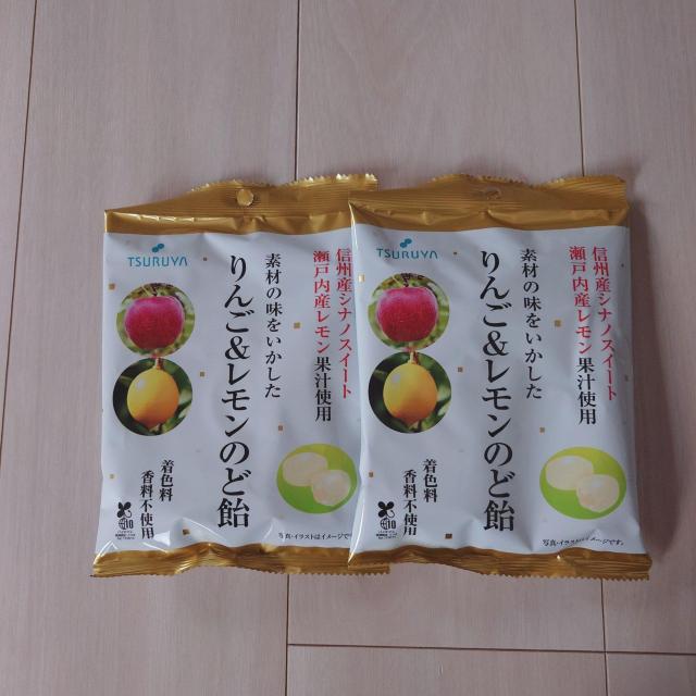 ツルヤ りんご&レモンのど飴 着色料・香料不使用 2袋セット < グルメ/ドリンク ツルヤ りんご&レモンのど飴 着色料・香料不使用 2袋セット < グルメ/ドリンクの