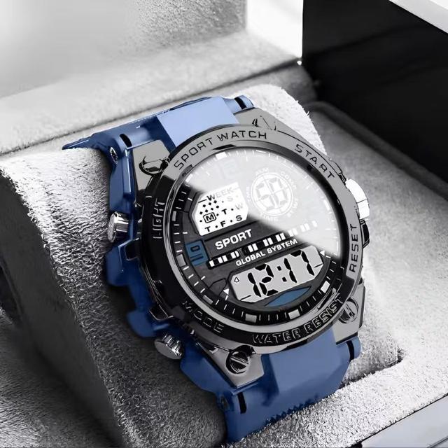 爆ヤス価格1390円★【新登場】スタイリッシュで高品質な多機能ウォッチ。7色の光る色と2つの点灯モード ローズゴールデン < 男性アクセサリー/時計 爆ヤス価格1390円★【新登場】スタイリッシュで高品質な多機能ウォッチ。7色の光る色と2つの点灯モード ローズゴールデン < 男性アクセサリー/時計の