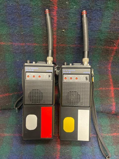 ALINCO �A���C���R ALX-2 �g�����V�[�o�[ 2��Z�b�g ���얢�m�F  �� �z�r�[�� 