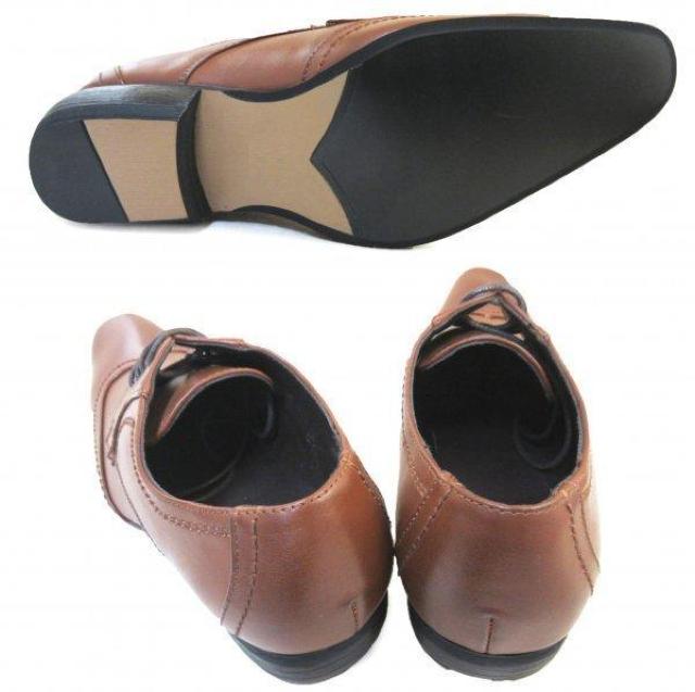 1円~C295新品LASSU&FRISSウイングチップ/レースアップ外羽根26aLBR♂ < 男性ファッション 1円~C295新品LASSU&FRISSウイングチップ/レースアップ外羽根26aLBR♂ < 男性ファッションの