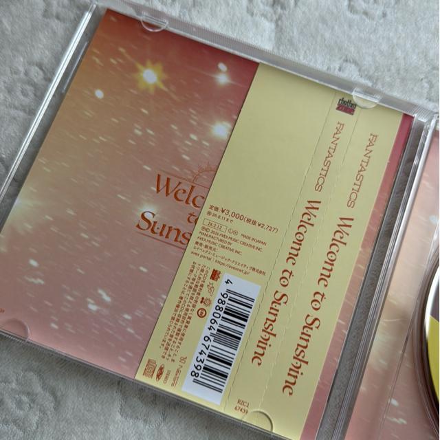 FANTASTICS Welcome to Sunshine < CD/DVD/ビデオ FANTASTICS Welcome to Sunshine < CD/DVD/ビデオの