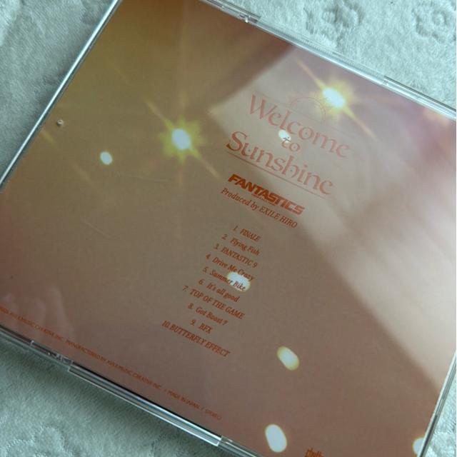 FANTASTICS Welcome to Sunshine < CD/DVD/ビデオ FANTASTICS Welcome to Sunshine < CD/DVD/ビデオの