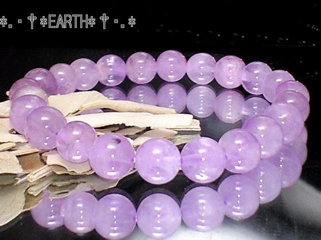 天然石★8ミリ薄紫ラベンダーアメジスト紫水晶数珠 < 女性アクセサリー/時計 天然石★8ミリ薄紫ラベンダーアメジスト紫水晶数珠 < 女性アクセサリー/時計の