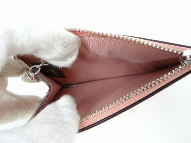 コーチ レザー キーリング パスケース付コインケース ピンク【送料無料】 < ブランド コーチ レザー キーリング パスケース付コインケース ピンク【送料無料】 < ブランドの