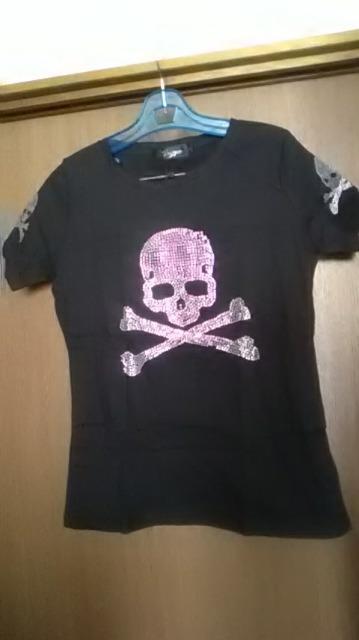 24*新品*キラキラ*スカルTシャツ < 女性ファッション  24*新品*キラキラ*スカルTシャツ  < 女性ファッションの