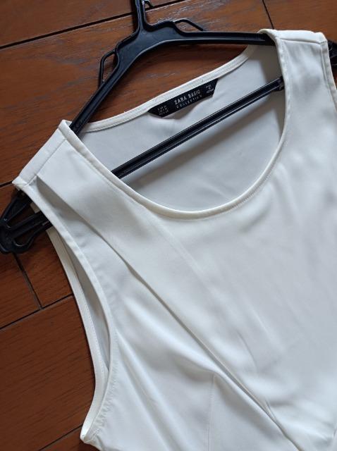 ZARA BASIC★定価4000円新品タグ付き★ノースリーブトップス★素敵な白★キレイ★送料無料★ < 女性ファッション ZARA BASIC★定価4000円新品タグ付き★ノースリーブトップス★素敵な白★キレイ★送料無料★ < 女性ファッションの