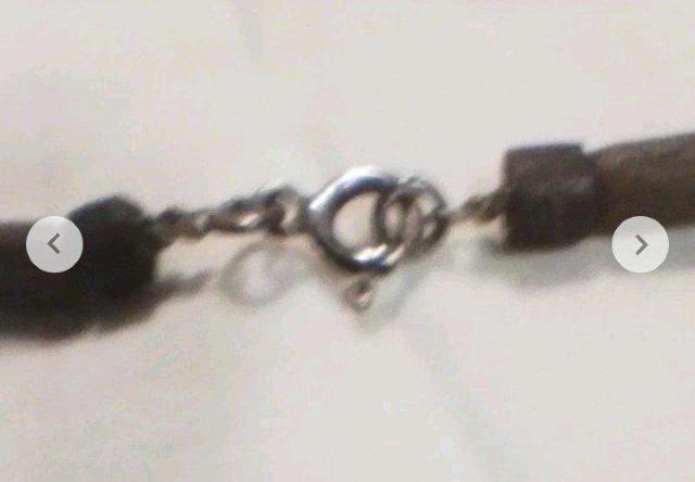 SILVER925 �V���o�[&�E�b�h�r�[�Y�@�l�b�N���X�@