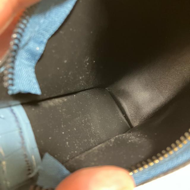 【ノーブランド扱い】 クロコ柄 / ミニハンドバッグ / ブルー系 < 女性ファッション  【ノーブランド扱い】 クロコ柄 / ミニハンドバッグ / ブルー系 < 女性ファッションの