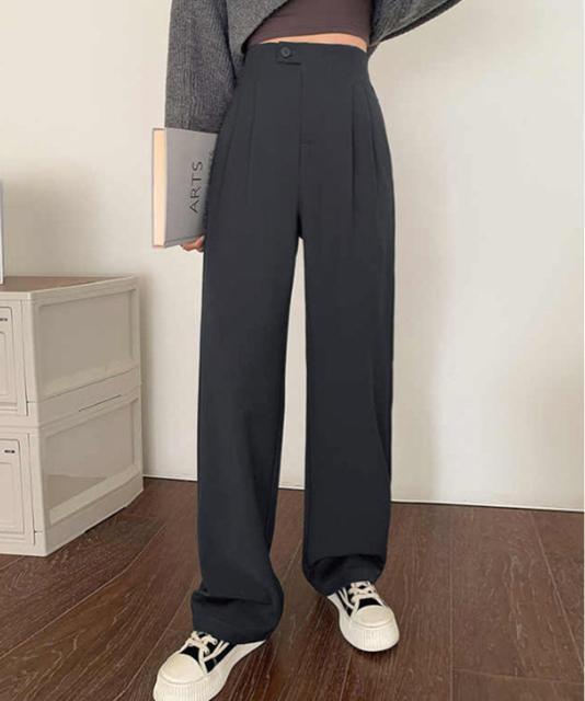 送料無料 新品 ハイウエストスラックス セミワイドパンツ < 女性ファッション  送料無料 新品 ハイウエストスラックス セミワイドパンツ < 女性ファッションの