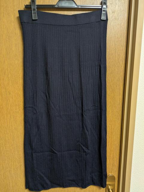 ユニクロ美品ネイビー紺ウール混リブストレッチニットセットアップリブ丸首セーターウエストゴムリブタイトスカートL11号12号2点 < ブランド ユニクロ美品ネイビー紺ウール混リブストレッチニットセットアップリブ丸首セーターウエストゴムリブタイトスカートL11号12号2点 < ブランドの