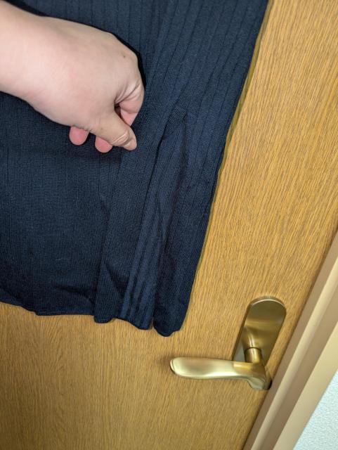 ユニクロ美品ネイビー紺ウール混リブストレッチニットセットアップリブ丸首セーターウエストゴムリブタイトスカートL11号12号2点 < ブランド ユニクロ美品ネイビー紺ウール混リブストレッチニットセットアップリブ丸首セーターウエストゴムリブタイトスカートL11号12号2点 < ブランドの