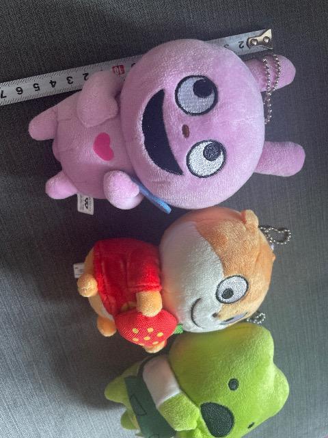 ♯にしむらゆうじ♯ラブラビット こねずみ ぽけぽけかえる カバンにつけられるぬいぐるみ マスコット 3個まとめ売り スクバ < アニメ/コミック/キャラクター ♯にしむらゆうじ♯ラブラビット こねずみ ぽけぽけかえる カバンにつけられるぬいぐるみ マスコット 3個まとめ売り スクバ < アニメ/コミック/キャラクターの