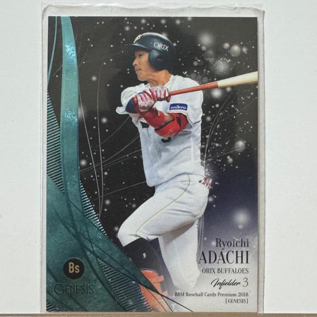 BBM 2018 GENESIS 安達了一 オリックス・バファローズ 限定インサートカード < トレーディングカード BBM 2018 GENESIS 安達了一 オリックス・バファローズ 限定インサートカード < トレーディングカードの