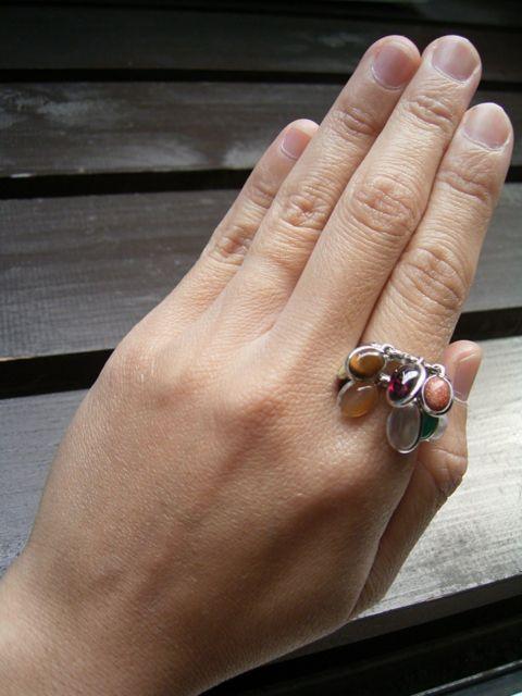 即決!14号カラーストーンカクテルシルバーリング < 女性アクセサリー/時計 即決!14号カラーストーンカクテルシルバーリング < 女性アクセサリー/時計の