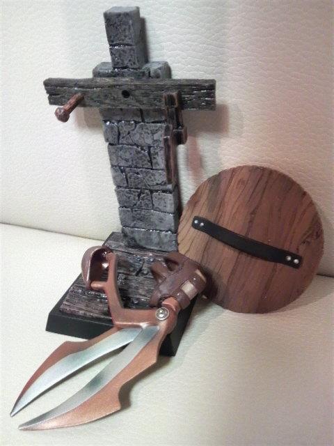 ドラクエ アイテムズギャラリー はぐれメタル編 おおばさみ&おなべのふた < ホビー ドラクエ アイテムズギャラリー はぐれメタル編 おおばさみ&おなべのふた < ホビーの