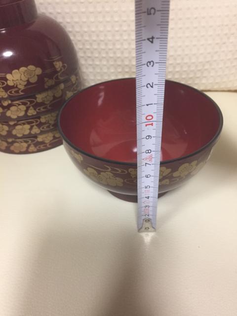 842.新品☆汁椀5個組☆赤茶に金梅柄 < インテリア/ライフ  842.新品☆汁椀5個組☆赤茶に金梅柄 < インテリア/ライフの