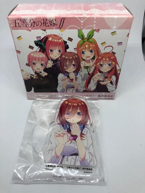 五等分の花嫁 みかど本舗 長崎カステラ コラボ アクリルスタンド 中野三玖 < アニメ/コミック/キャラクター  五等分の花嫁 みかど本舗 長崎カステラ コラボ アクリルスタンド 中野三玖  < アニメ/コミック/キャラクターの